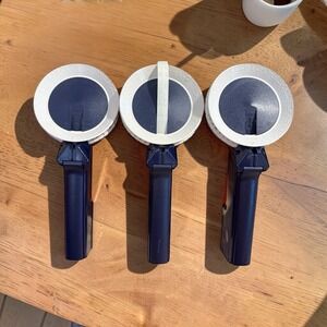 Lot of 3 Braille Label Maker Holds 9mm or 12mm Tape WORKING